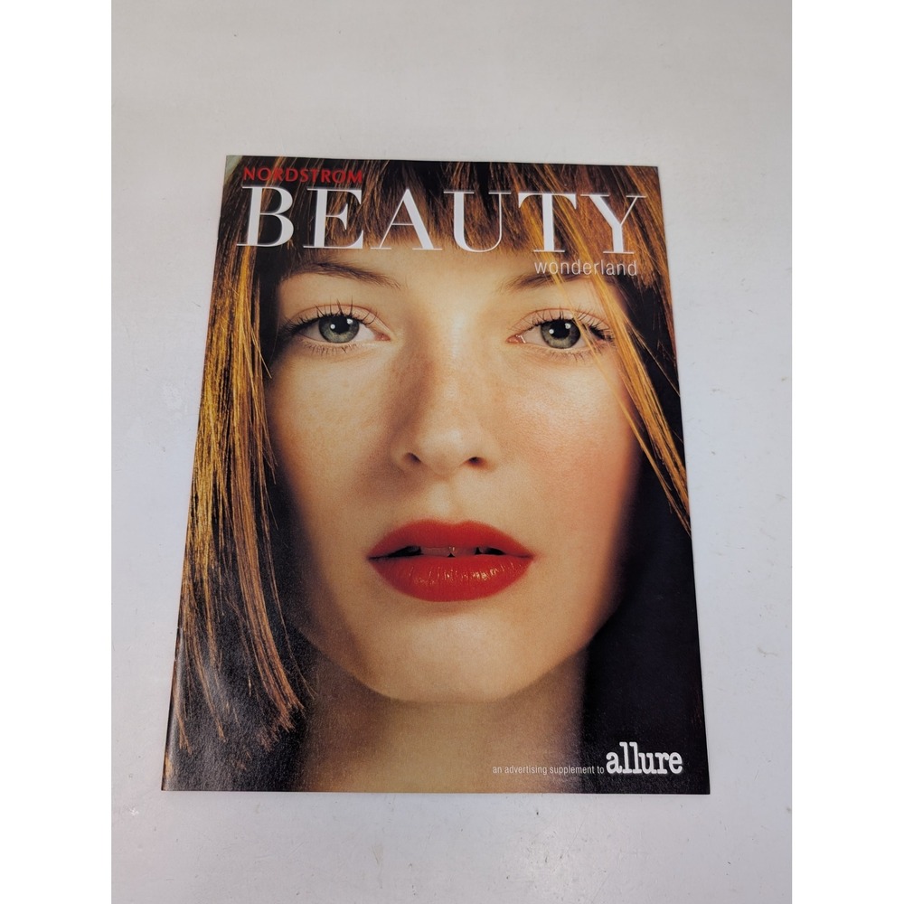 Nordstrom Beauty Catalog 1998 Wonderland Estee Lauder‎ Gucci Clarins VTG Fashion